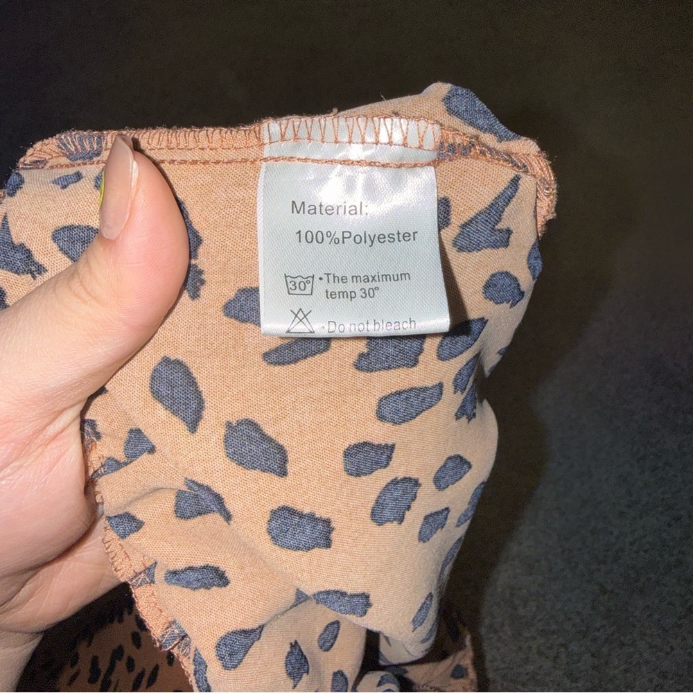 Leopard Wide Leg Pants - Picture 9 of 10